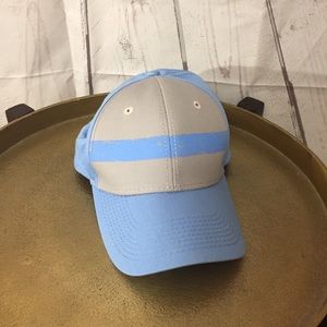 Gray Blue Mens Chicago Flag Baseball Cap Hat